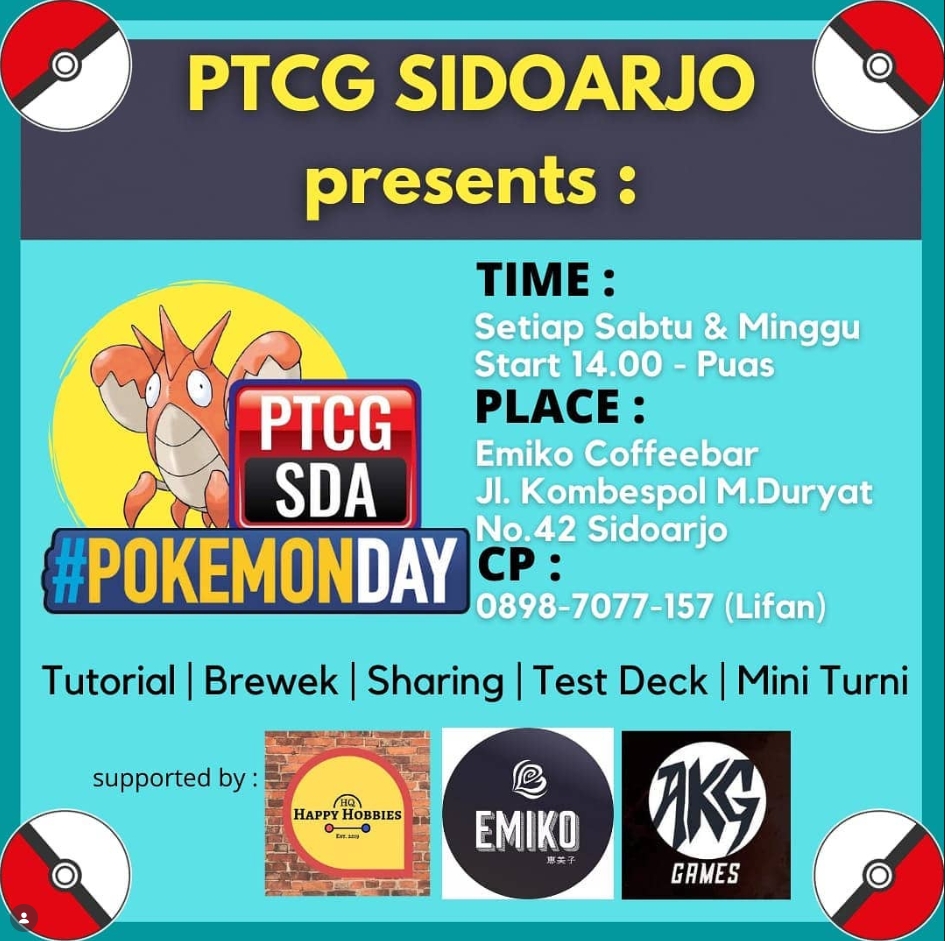PTCG Sidoarjo Present