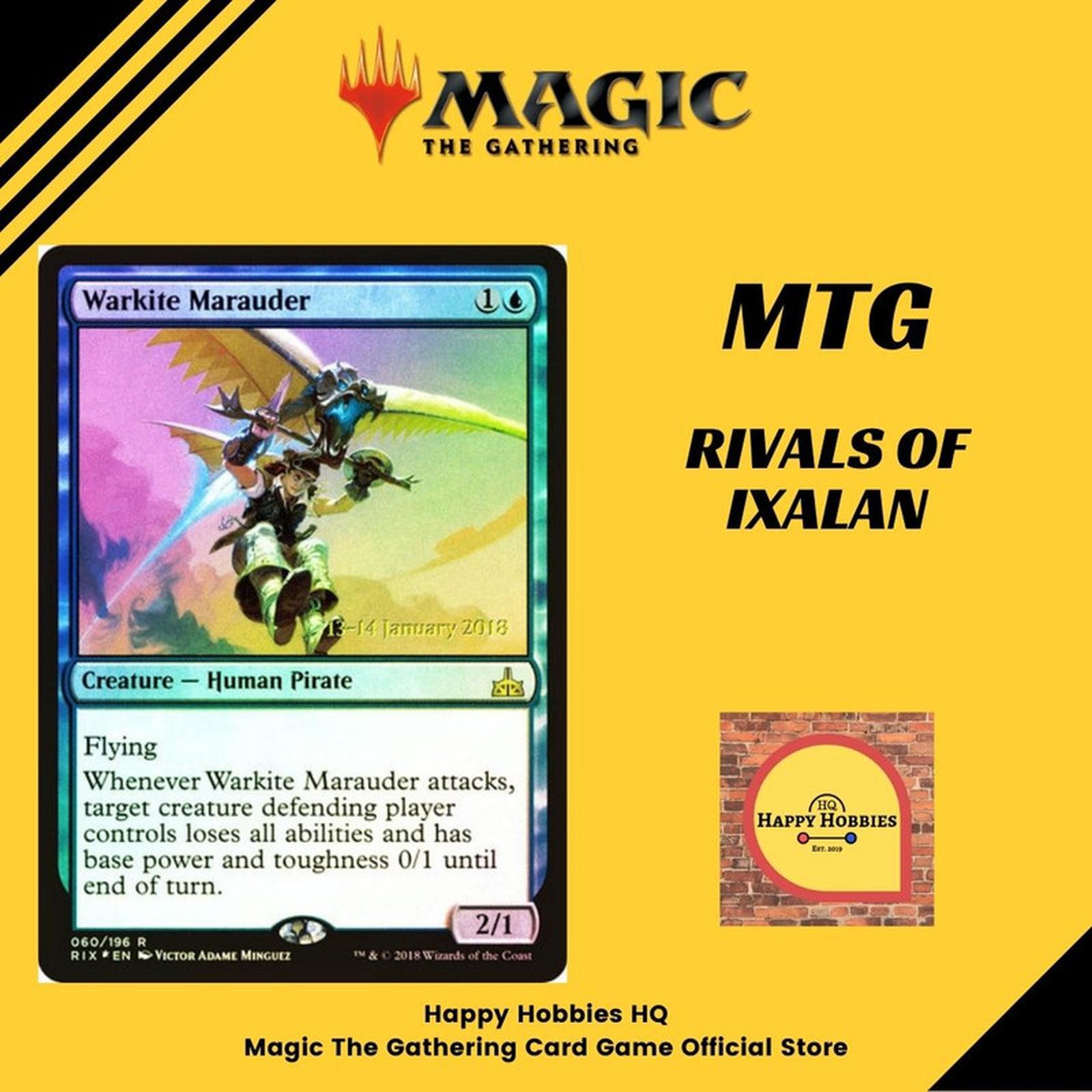 Warkite Marauder Prerelease Rivals of Ixalan RIX Rare 060/196 MTG Singles