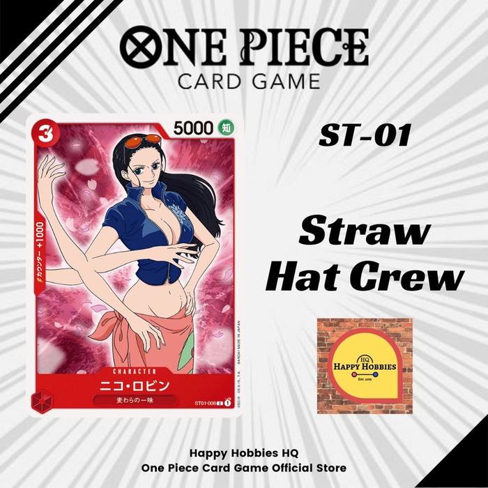 One Piece Card Game ST01-008 Nico Robin C