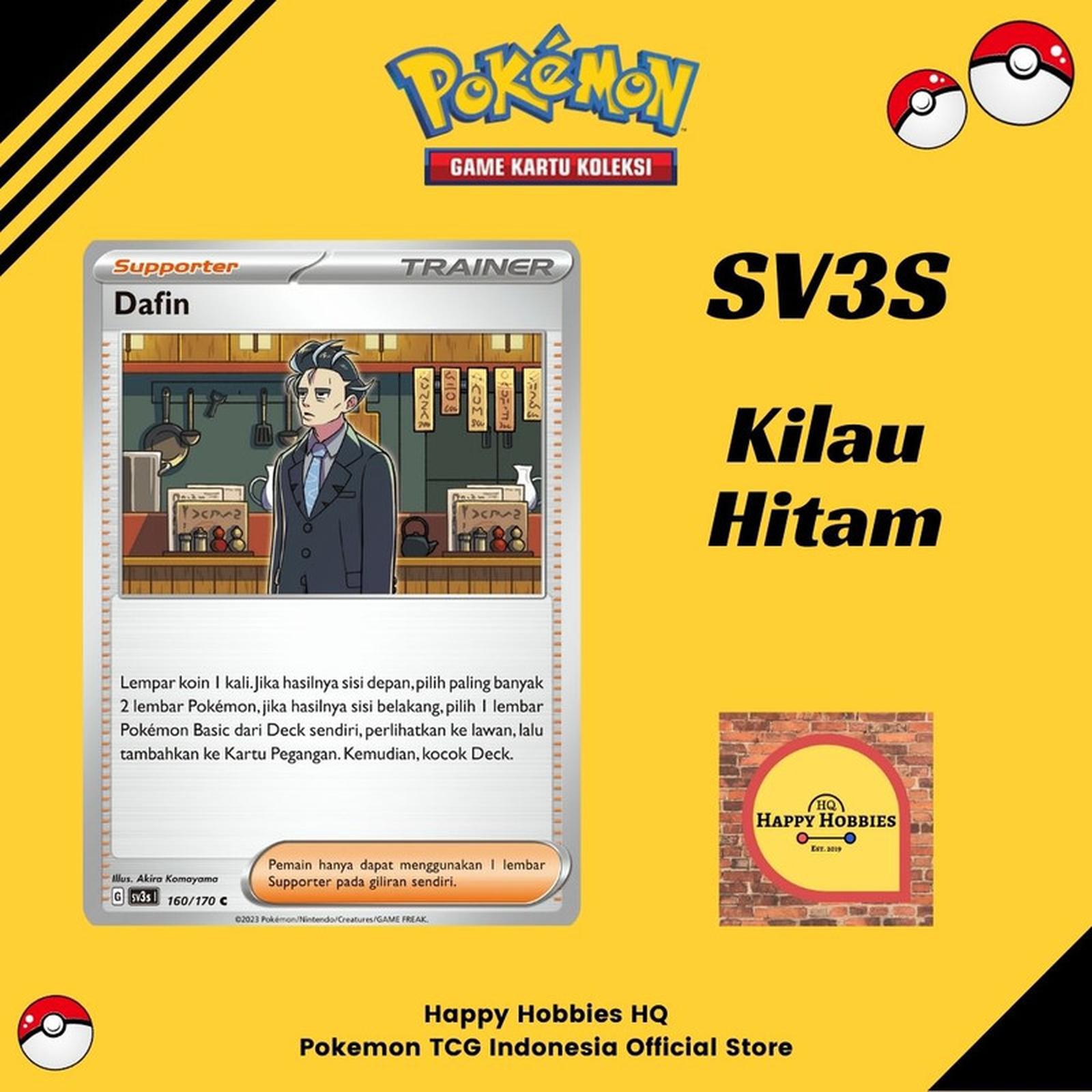 Pokemon TCG Indonesia SV3S 160/170 Dafin