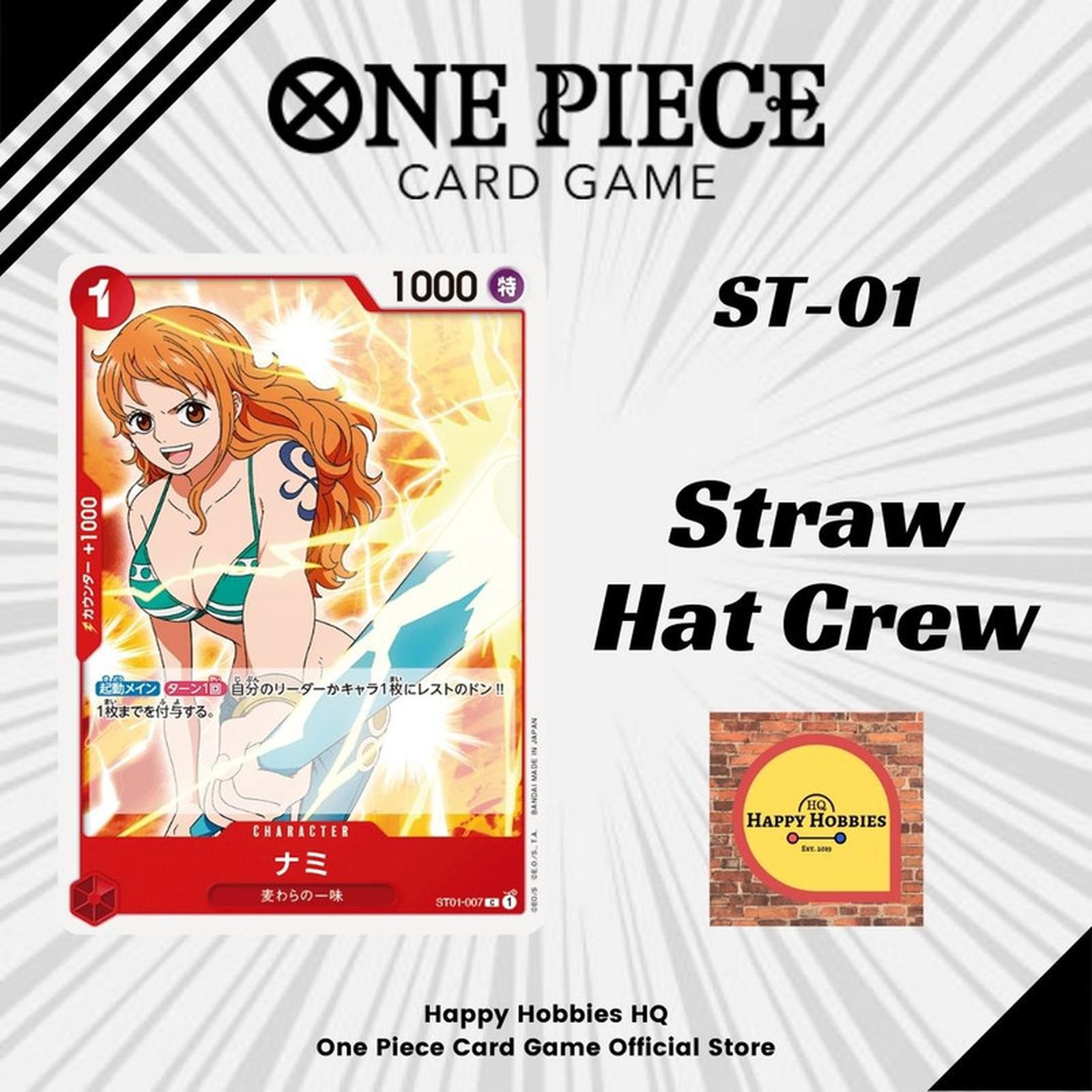 One Piece Card Game ST01-007 Nami C
