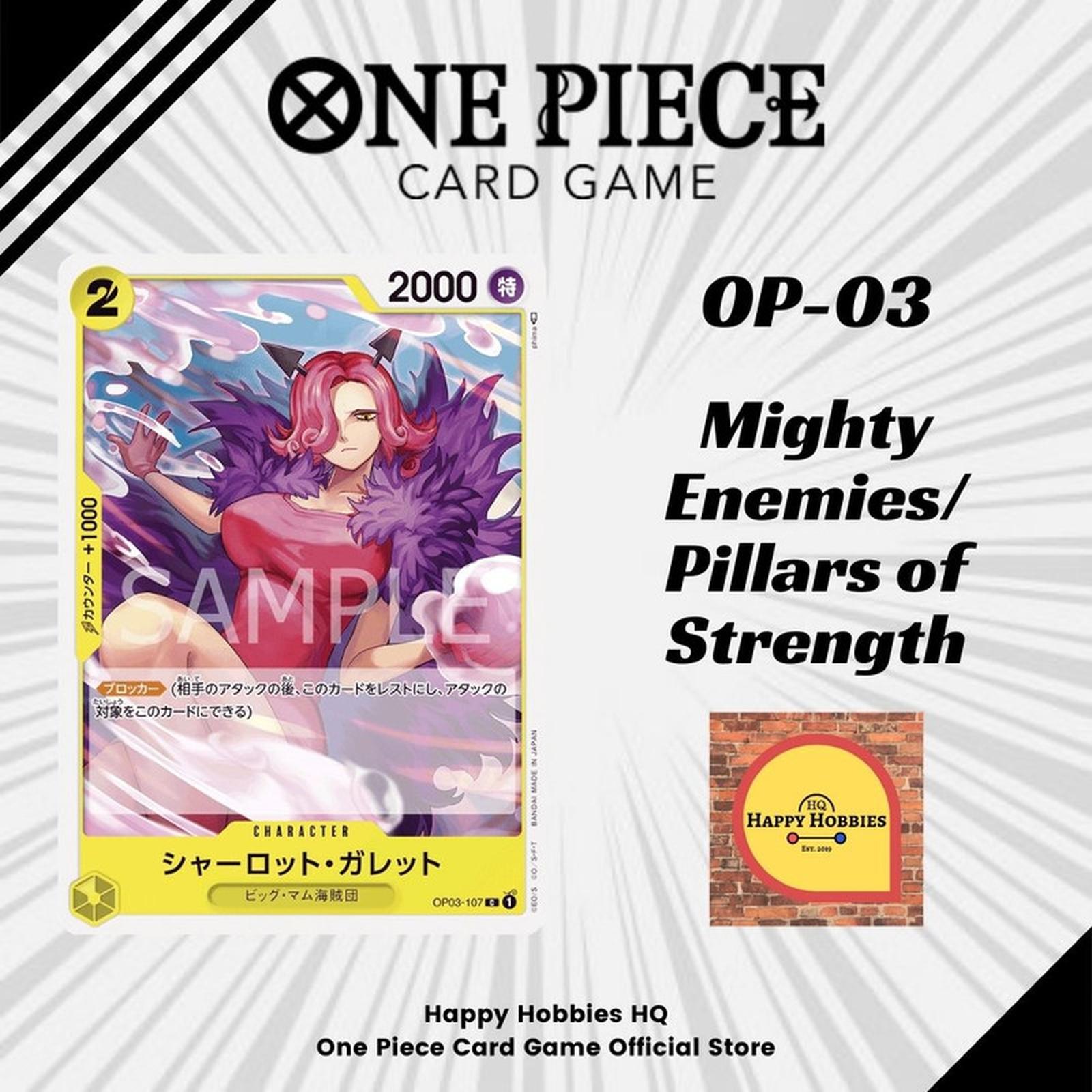 One Piece Card Game OP03-107 Charlotte Galette C
